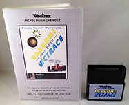 Vectrace Vaboom for the Vectrex box and cart 2