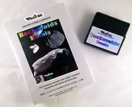 Rockaroids Remix for Vectrex box and cart view 1