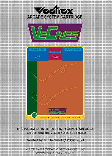VeCaves for Vectrex